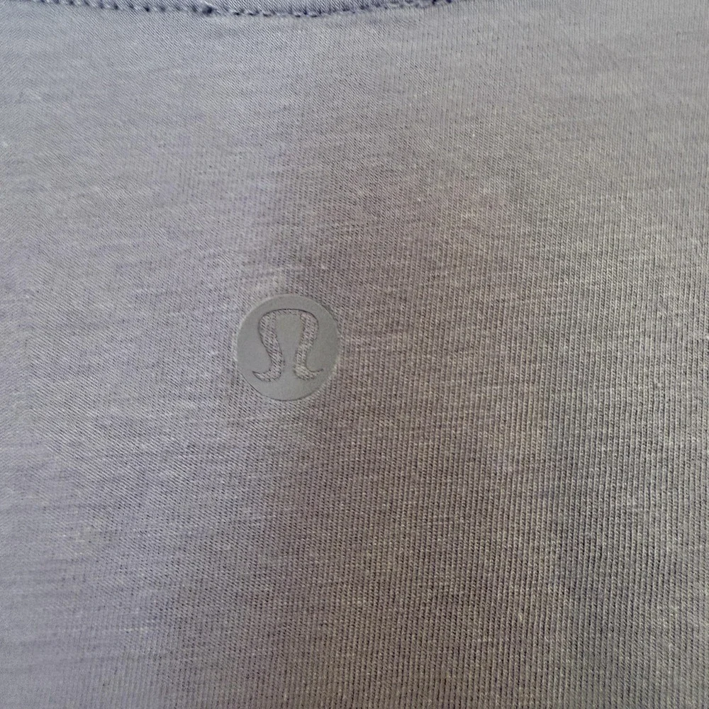 Lululemon Shirt Womens Medium Purple Long Sleeve Crew Neck Raglan Cotton Basic